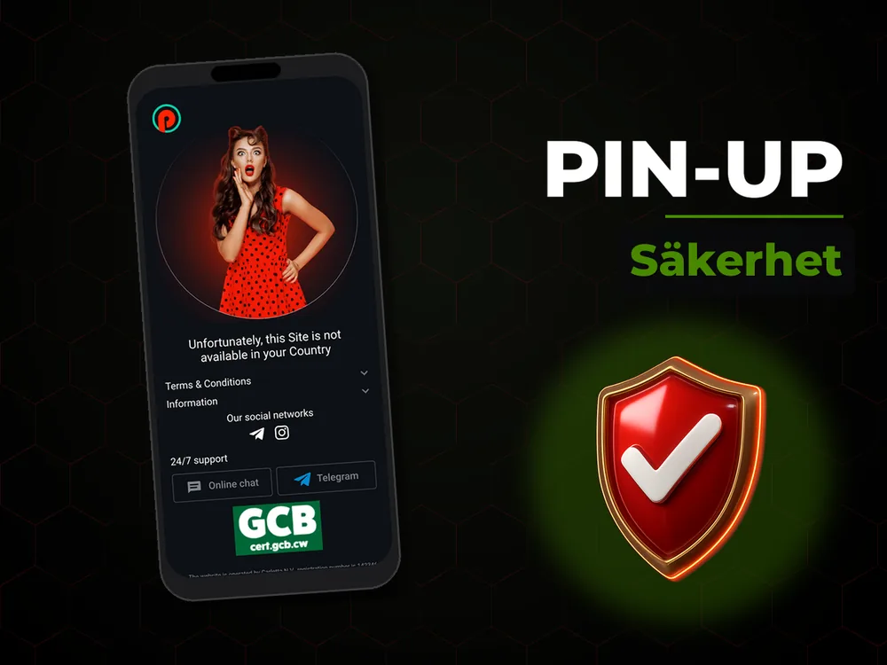 Pin-Up - Säkerhet