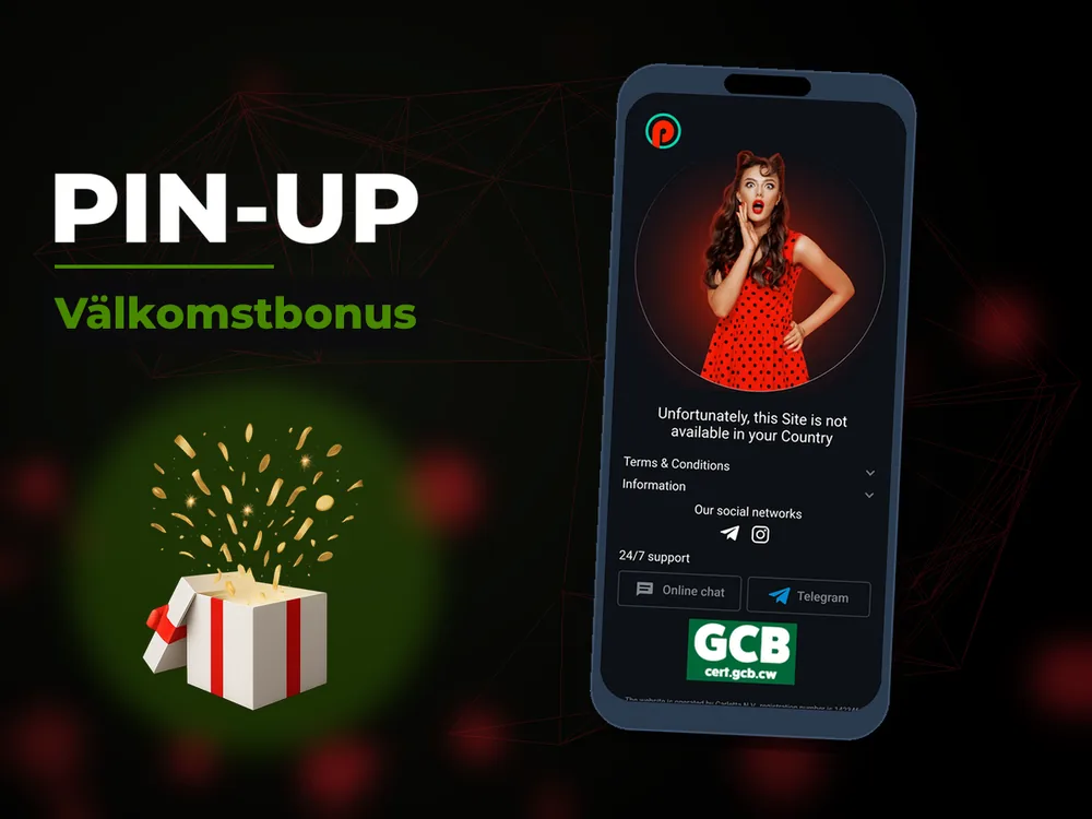 Pin-Up - Välkomstbonus