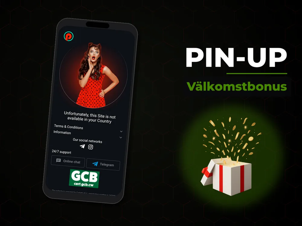 Pin-Up - Välkomstbonus