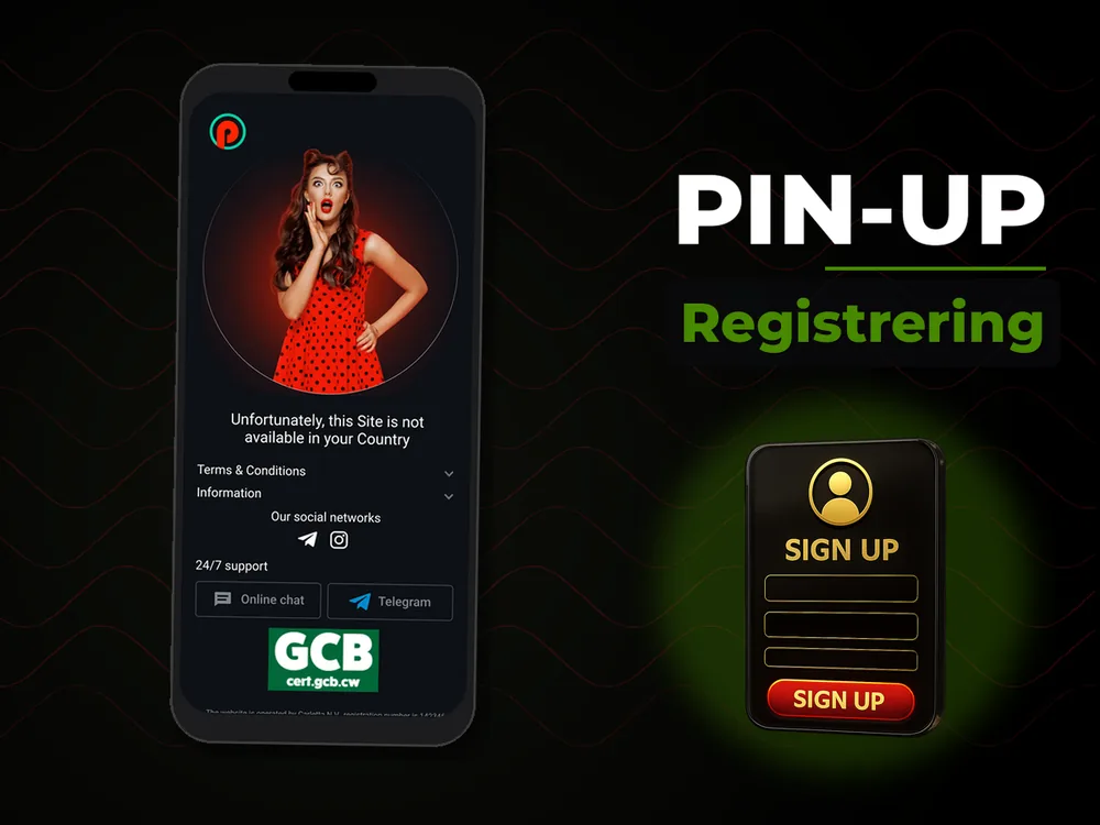 Pin-Up - Registrering
