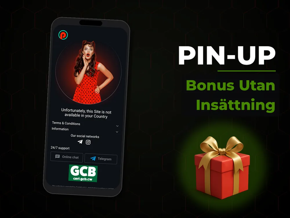 Pin-Up - Bonus Utan Insättning