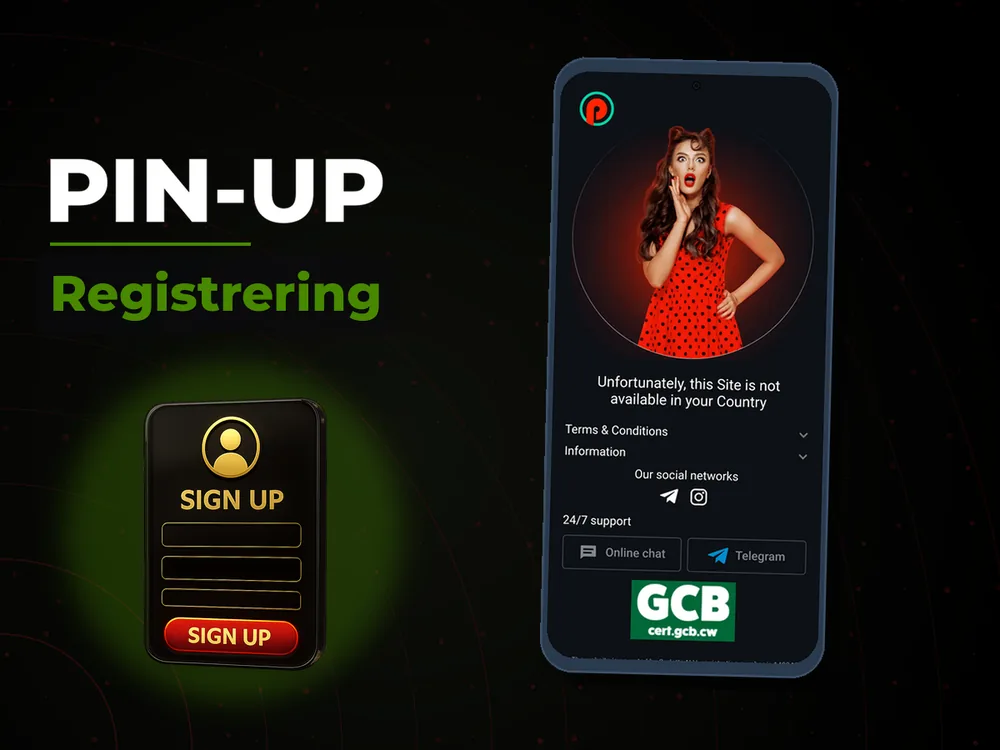Pin-Up - Registrering