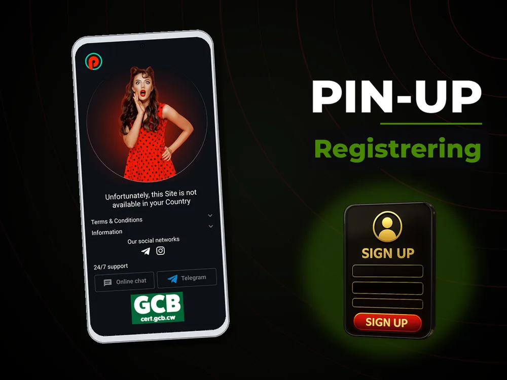 Pin-Up - Registrering